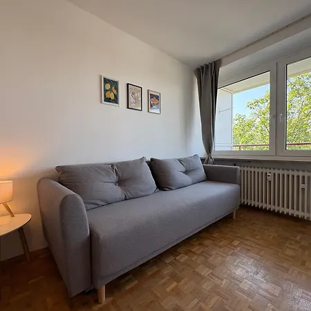 아파트 Stilvolles Fuer Bis Zu 4 Gaeste - Kueche & Balkon 뮌헨